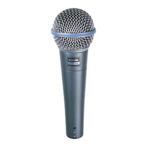 Shure BETA 58A Microphone Supercardioid Dynamic Vocal Performance