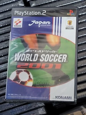 Jikkyou World Soccer 2001 (Konami) New Factory Sealed Japan Playstation 2 Import - Image 1 of 4