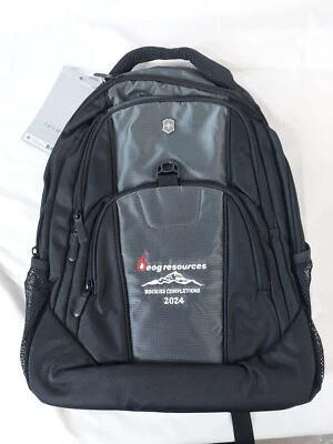 Victorinox Journey Traverse 16 英寸笔记本电脑背包全新带标签黑色灰色 611721 — 第 1/4 张图片