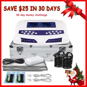 Dual Ionic Detox Foot Bath Spa Cleanse Machine Waist Belt Detoxiation for Body - Picture 1 of 12