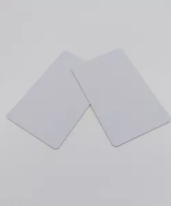 10 weiße leere Tintenstrahldrucker bedruckbar PVC Ausweis Kreditgeschäft Kunststoff Kartendrucker CR80 - Bild 1 von 4