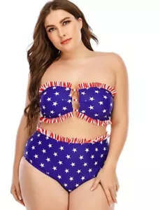 Fourth of July Swimsuits For Women Plus Size New With Tags - Picture 1 of 5
