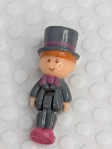 Figura de novio capilla boda Bluebird Polly Pocket 1992 - Imagen 1 de 4