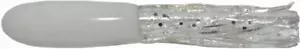 Southern Pro 1.5" Crappie Tube Jig Bodies LH25 White Clear Sparkle 100ct - Picture 1 of 1