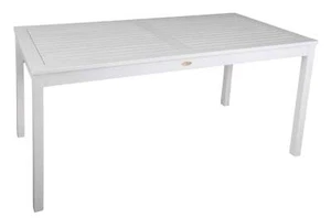 Tisch Gartentisch Malmö 165 x 80 cm Akazie weiß - Bild 1 von 4