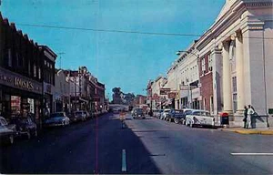 Postkarte Virginia VA Rodford Main Street Blick nach Süden unbesendet - Bild 1 von 2