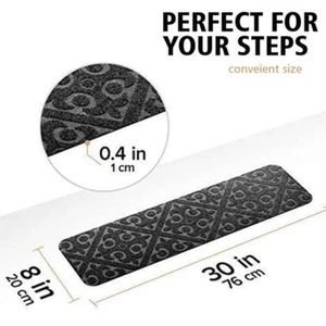Stair Mat indoor anti slip Stair Carpet treads carpet non slip stair treadsr MB - Bild 1 von 17
