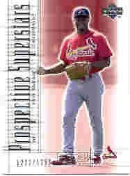 2001 Upper Deck Pros and Prospects #107 Esix Snead PS RC /1250 - NM-MT - Image 1 of 2