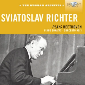 SVIATOSLAV RICHTER BEETHOVEN Piano Sonatas, Concerto #3 KURT SANDERLING 3CD NEW - Picture 1 of 2