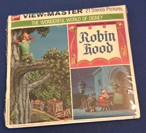 SEALED Disney's Color B342 Robin Hood Cartoon Movie view-master 3 Reels Packet - Picture 1 of 2