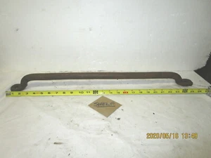 Large antique vintage heavy blacksmith forged primitive barn door grab bar - Picture 1 of 5