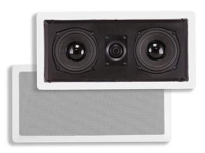 Monoprice Caliber Fiber In-Wall Center Channel Speaker - Dual 5.25 Inch (Single)