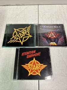 Starz 3 CD Lot! Coliseum Rock, Attention Shoppers, Rykodisc - Foto 1 di 2