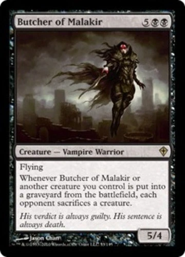 Butcher of Malakir - Worldwake #53/145 MTG Magic The Gathering - Image 1 of 1