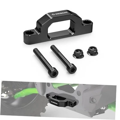  Gancho de Remolque Billet Aluminio Compatible con Kawasaki Teryx KRX 1000 KRF1000 Negro Foto 1 de 4