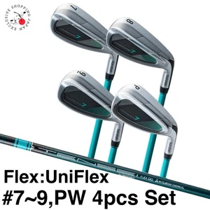 Maruman DANGAN7 MAX Iron Wedge #7~9,PW 4pcs Set UniFlex TENSEI Graphite Shaft RH - Picture 1 of 23