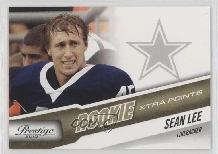 2010 Playoff Prestige Rookie Xtra Points Gold /250 Sean Lee #289 Rookie RC - Image 1 of 2
