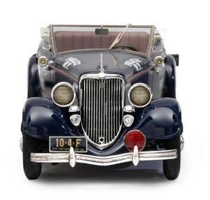 ESVAL MODELS 1/43 1933 FORD MODEL 40, APERTO, POLIZIA DI NEW YORK, BLU, LTD: 125. - Foto 1 di 7