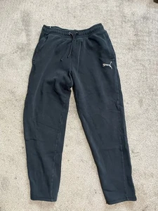 Pantalones deportivos Puma Cargo para hombre talla grande negros - 2 bolsillos logotipo L - Imagen 1 de 5