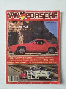VW Porshe Car Magazine August 1981 Vol 11 No 4 928 924 GTS Carrera - Picture 1 of 5
