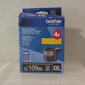 Brother LC109BK Tinten Druckerpatrone Schwarz Ablauf 10/2019 - Bild 1 von 3