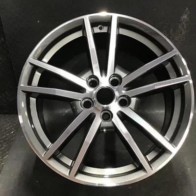 2015-2017 Ford Mustang 10030 Wheel 18 x 8 Rim Charcoal Machined FR3C1007BB  - Image 1 of 4