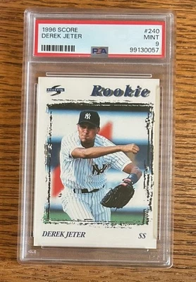 Score Derek Jeter New York Yankees RC HOF #240 1996 PSA 9 como nuevo Foto 1 de 2