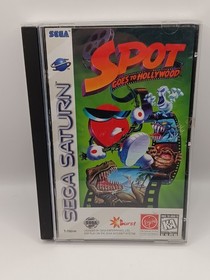 Spot Goes to Hollywood (Sega Saturn, 1996) Authentic & Tested READ