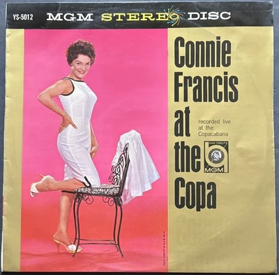 CONNIE FRANCIS, AT THE COPA—LP Japan, 1961 Unique Cover Photo & Insert - Image 1 of 4