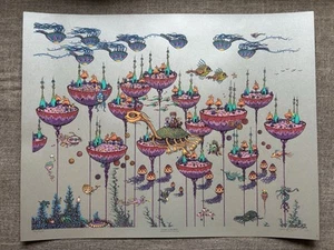 Marq Spusta Distanced In The Depths Limited Artist Main Edition Art Print Poster - Picture 1 of 7