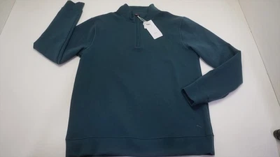 Puma Cloudspun Fleece 1/4 Zip Pullover Mens Medium Gray Skies 995D 01247238 New - Image 1 of 4