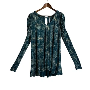 Free People Strick Tunika Oberteil Dz L Langarm Rundhals Full B-32 - Bild 1 von 10