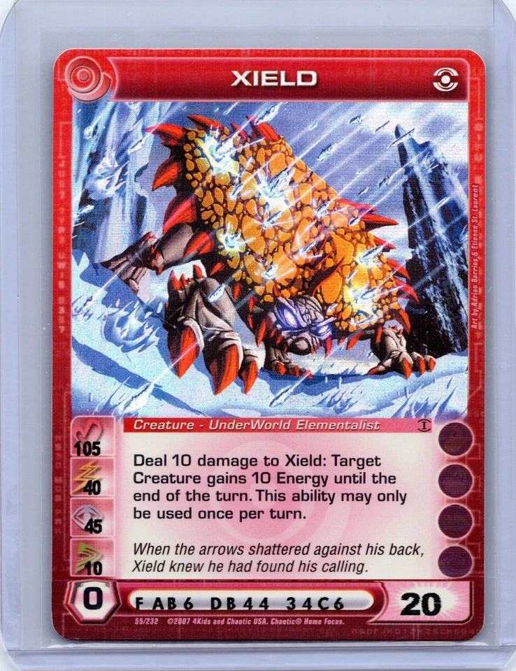 Chaotic xield ripple foil 1st edition 105/40/45/10 20E max courage and wisdom - Image 1 of 2