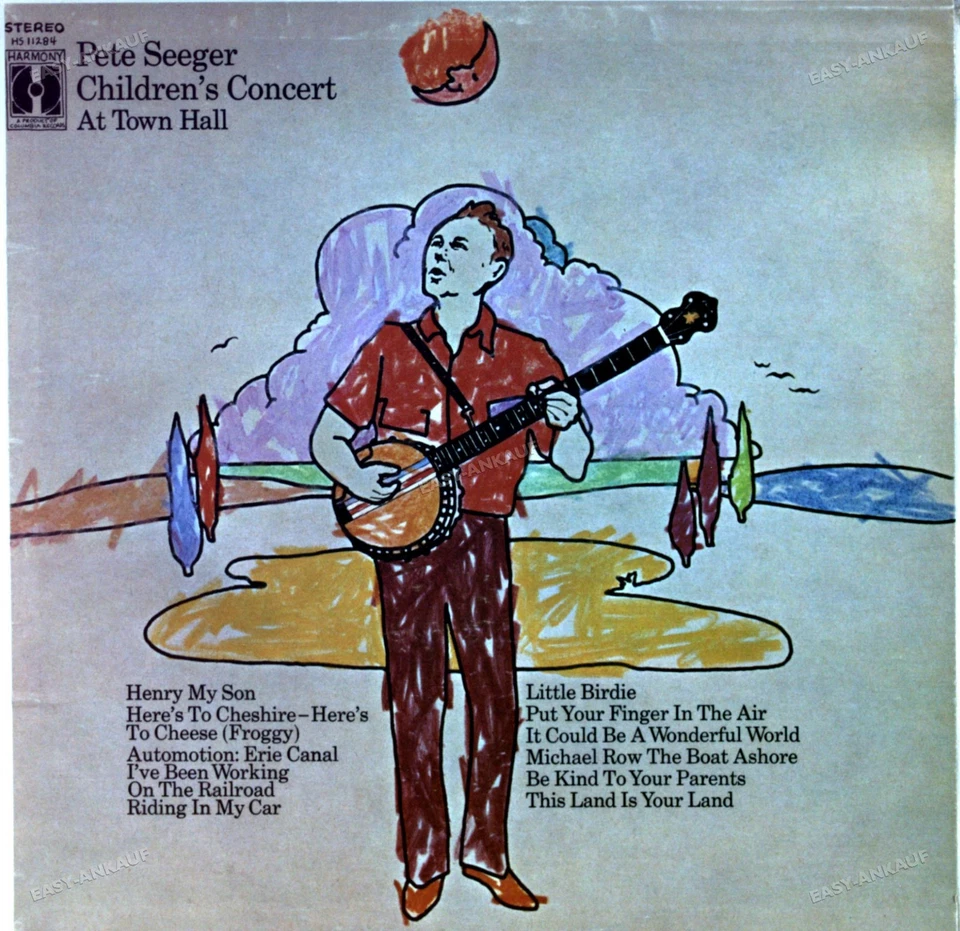 Pete Seeger - Children's Concert At Town Hall LP (VG/VG) .* - Image 1 of 1