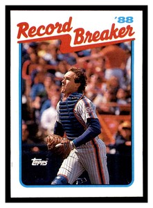 1989 Topps #3 GARY CARTER New York Mets ~F3P