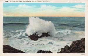 Cartolina 964 Oregon Coast Highway Portland Rockaway Studio Wesley Andrews - Foto 1 di 2