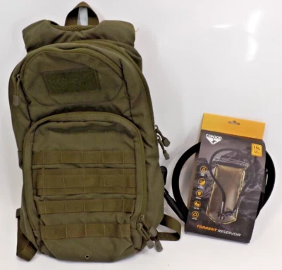 Condor Tactical Hydration backpack-Hip Belt & NEW 1.5L Torrent Reservoir Bladder - Image 1 of 4