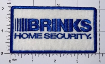 Brinks Home Security Private Security Patch Hook & Iron-On Repro New A647 - Image 1 of 2