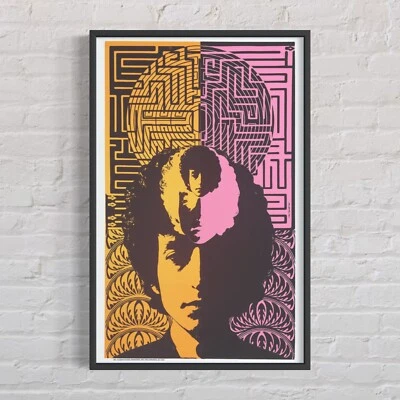 BOB DYLAN 'Pandora Productions' 1968 'John Sposato' Art Poster, 22½"x35" - Image 1 of 4