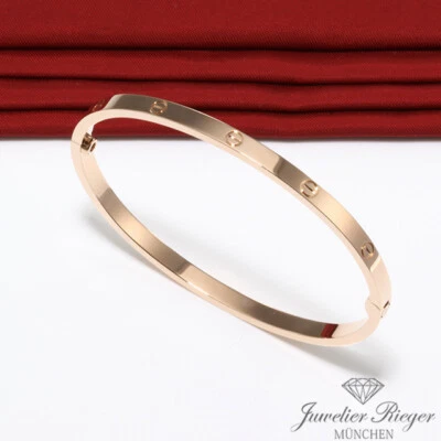 Cartier Armreif Love SM Rosegold 750 Größe 18 2018 Gold Damen Armband B6047317 - Bild 1 von 3