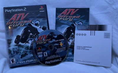 ATV Offroad Fury Sony Not For Sale PS2 Black Label Complete w/ Manual CIB Clean - Image 1 of 4