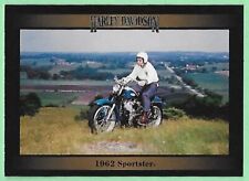 1992 Collect-A-Card Series 1 Harley-Davidson 1962 XLCH Sportster ~ Card #27