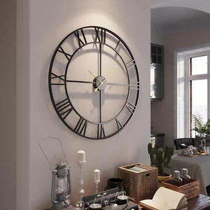 Large Wall Clock for Living Room Mantel Decor, 36 Inch Wall Clock Battery Ope... - Picture 1 of 7