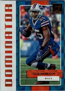 2017 Panini Donruss Dominators LESEAN MCCOY #18 BUFFALO BILLS 🏈 - Picture 1 of 2