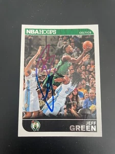 “Uncle” Jeff Green Signed 2014-15 Panini Hoops Card Auto Celtics Autograph - Picture 1 of 2