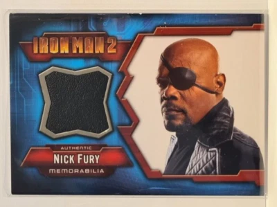 Iron Man 2 2010 Upper Deck Relic Memorabilia IMC-2 Samuel L Jackson Nick Fury - Image 1 of 2