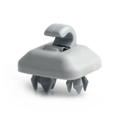 Clip para parasol gris 8E0857562A apto para Audi A3 A4 A5 Q5 A7 B6 B7 B8 S4 S5 TR CA Foto 1 de 4