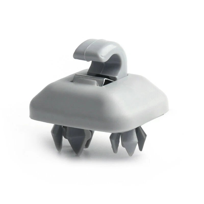 Clip para parasol gris 8E0857562A apto para Audi A3 A4 A5 Q5 A7 B6 B7 B8 S4 S5 TR CA Foto 1 de 4