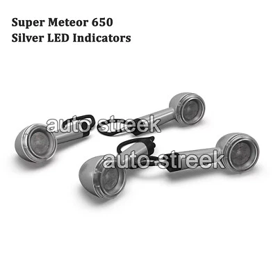 Indicatori LED Silver Genuine Royal Enfield SUPER METEOR 650 - Immagine 1 di 2