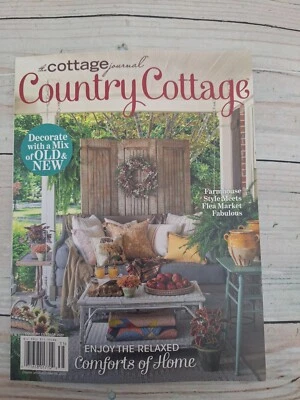 The Cottage Journal Country Cottage December 2023 Magazine Farmhouse style - Image 1 of 4